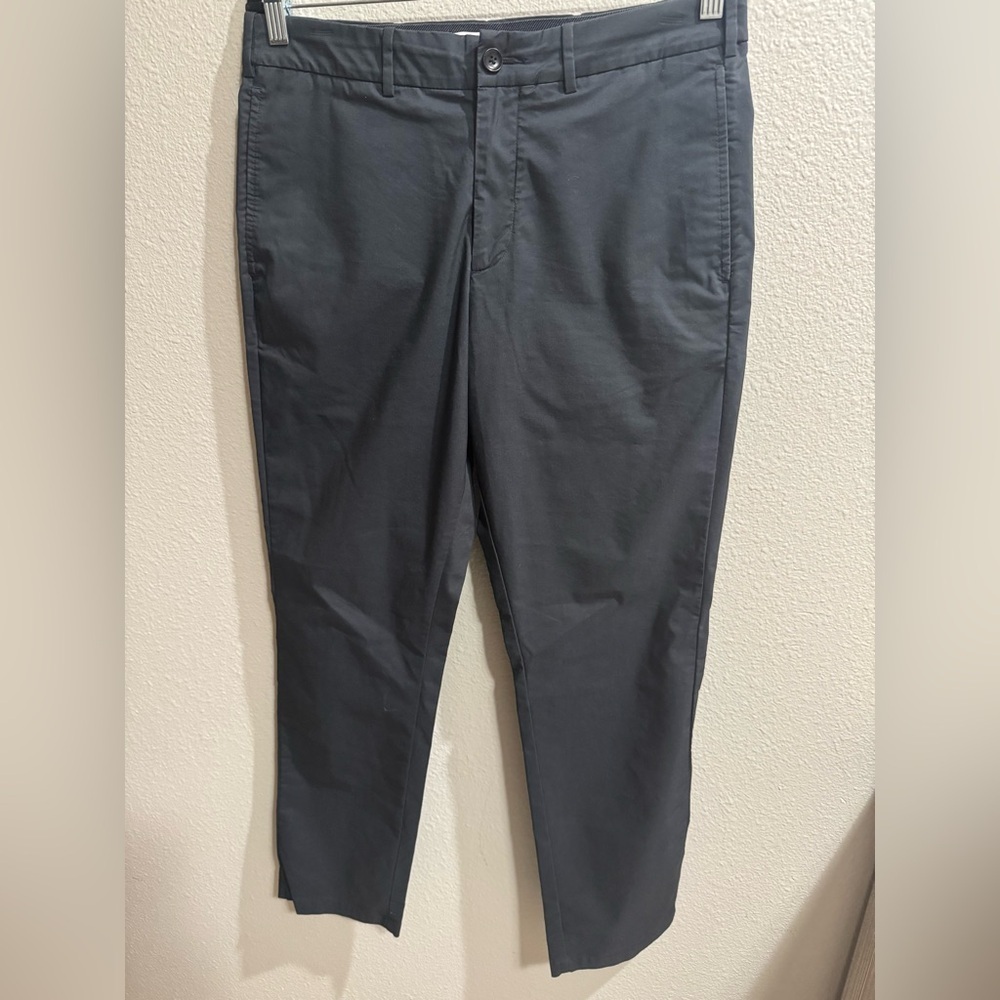 HILL CITY Men's Everyday black Pants- Straight Fit 32/30
